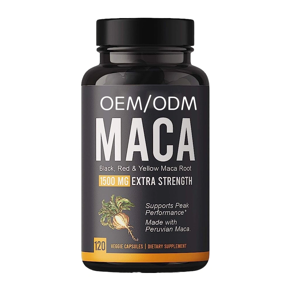 Best-Selling Authentic Bottled Maca Herbal Supplement Capsule