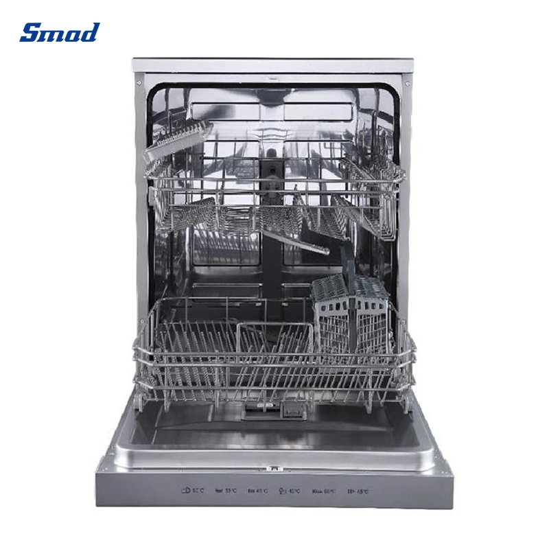 Auto Open Door Adjustable Basket 2 Spray Arms 12 Sets Dishwasher