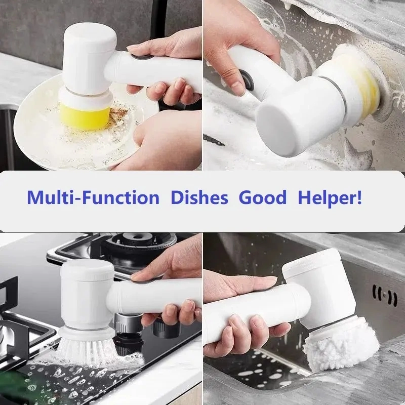 New Hand-Held Electric Kitchen Dishwasher Multi-Purpose Household Cleaning Polishing Tools