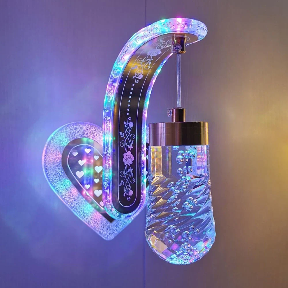 Wall Bracket Lights Modern Indoor LED Crystal Small Wall Lamp