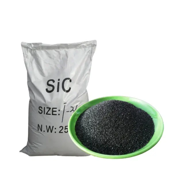 China Gold Supplier Black Silicon Carbide / Sic 0-10mm for Metallurgical