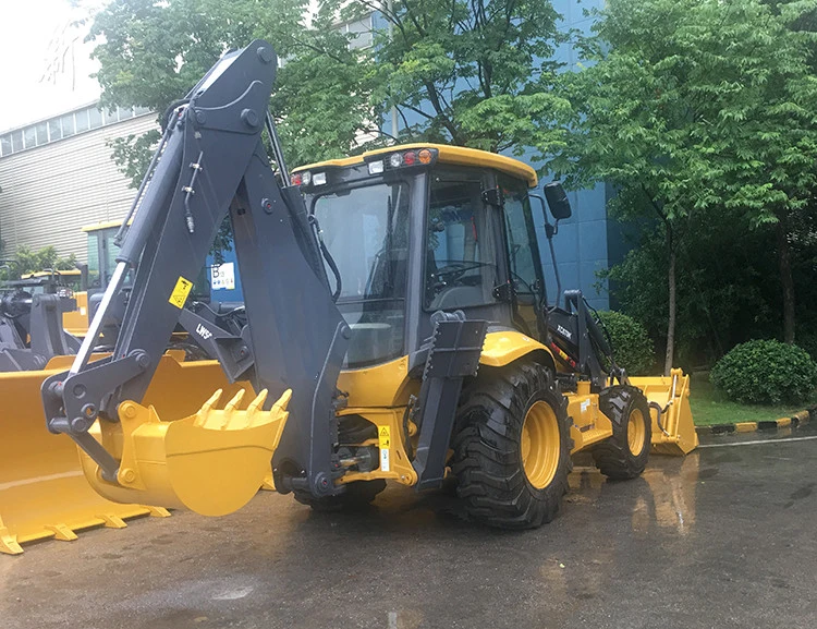 Xuzhou Factory Mini Backhoe Loader Xc870K with Weichai Deutz Engine and Extended Arm