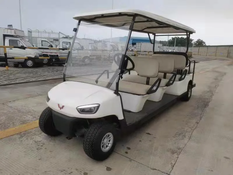Elektrische Golfwagen CE-Zulassung 6 Sitze Sightseeing-Roller