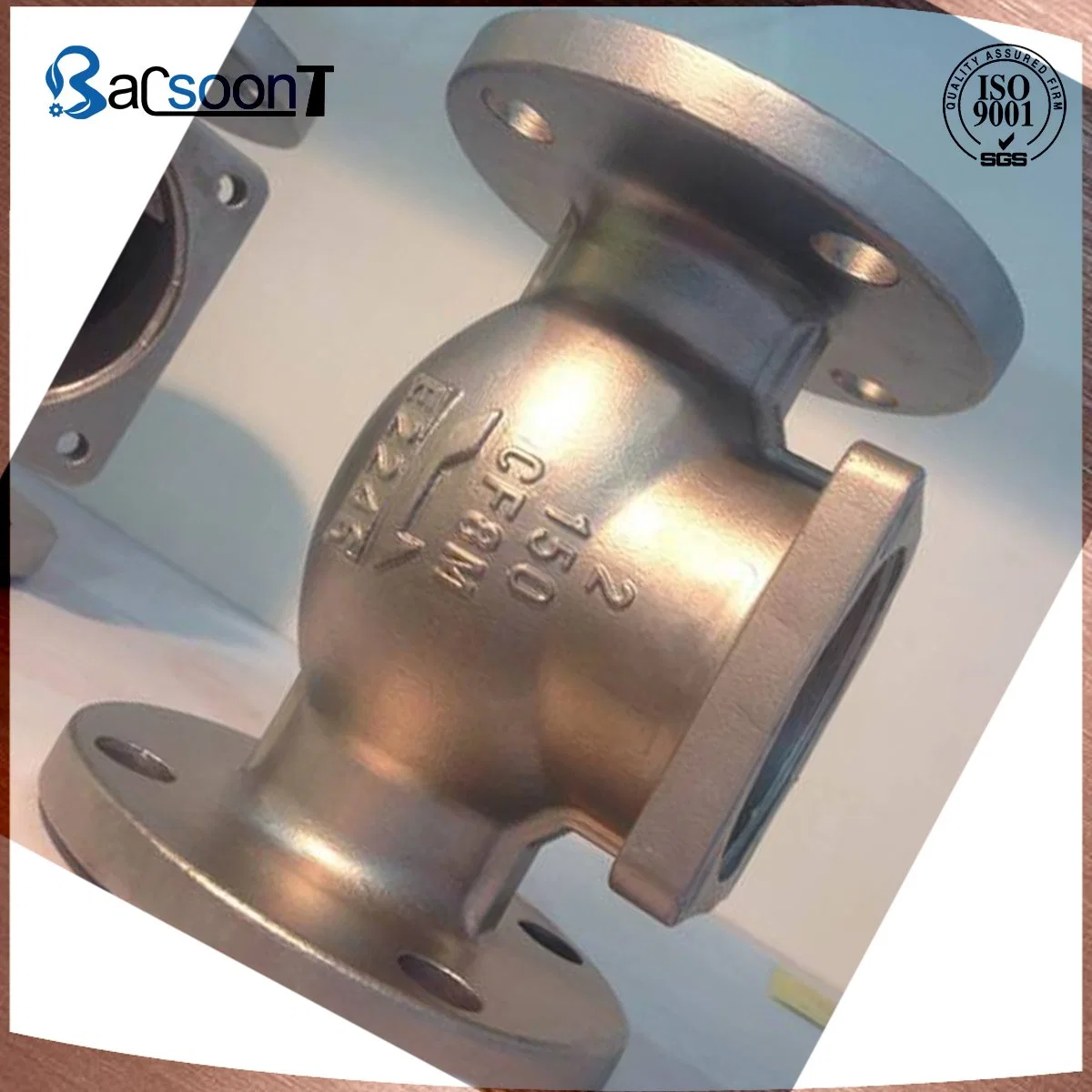 Stainless Steel/Carbon Steel/Steel Lost Wax Casting/Investment Casting/Precision Casting Tee Coupling/Elbow/Pipe Fitting/Y Piece/Steel Part