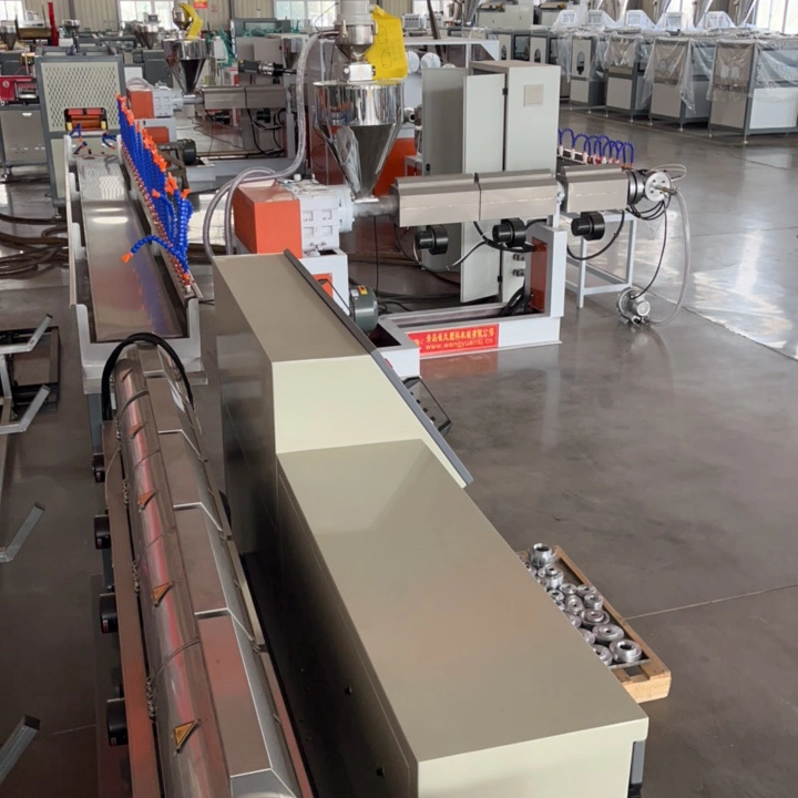 Plastic Pipe Extrusion Line Soft PVC SPVC Garden Fiber Braided Reinforced Pipe/Hose/Tube Machine Extrusion Manufacturer