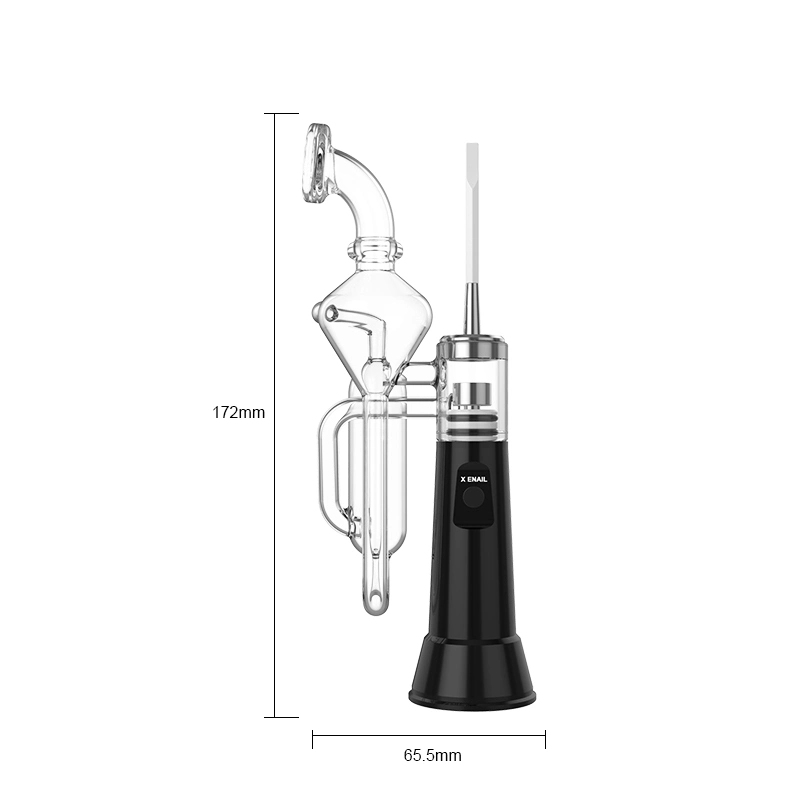 2023 أحدث بيع لأحدث X-Enail Electric DAB Rigs Kit في الولايات المتحدة مبخرة بخر هيرب الجاف مرشح الماء الزجاجي Bubber مبخرة الشمع المحمولة الصين مصنع بالجملة