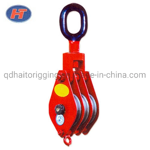 High quality/High cost performance Stainless Steel Snatch Block Pulley with Double Wheels or Single Wheel