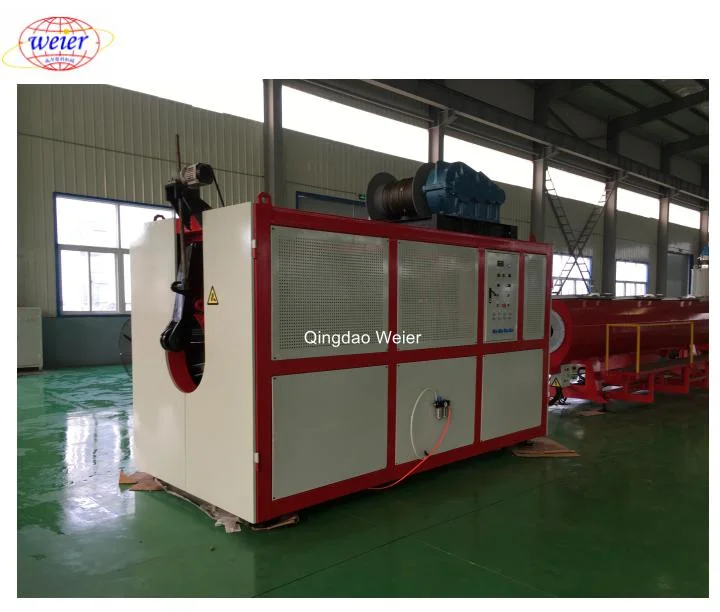 Qingdao High quality/High cost performance Plastic PE Pipe Extrusion Machine Line