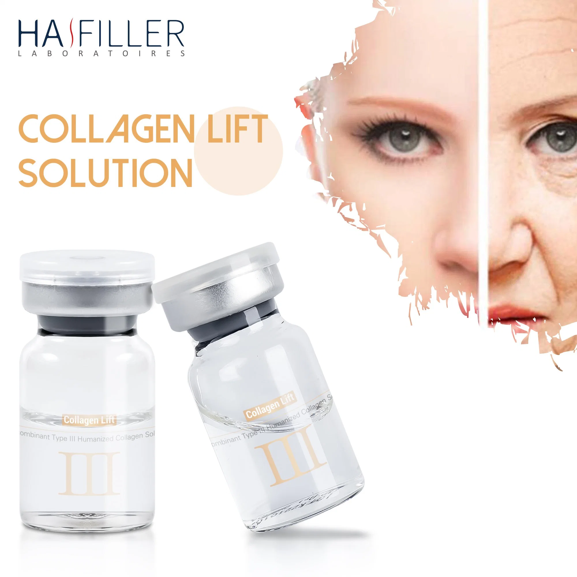 Heißer Verkauf Anti Aging Wrinkle Feuchtigkeitsspendende Hydrating Serum Collagen Glutathione Gesichtsserum Schönheit Mesotherapie