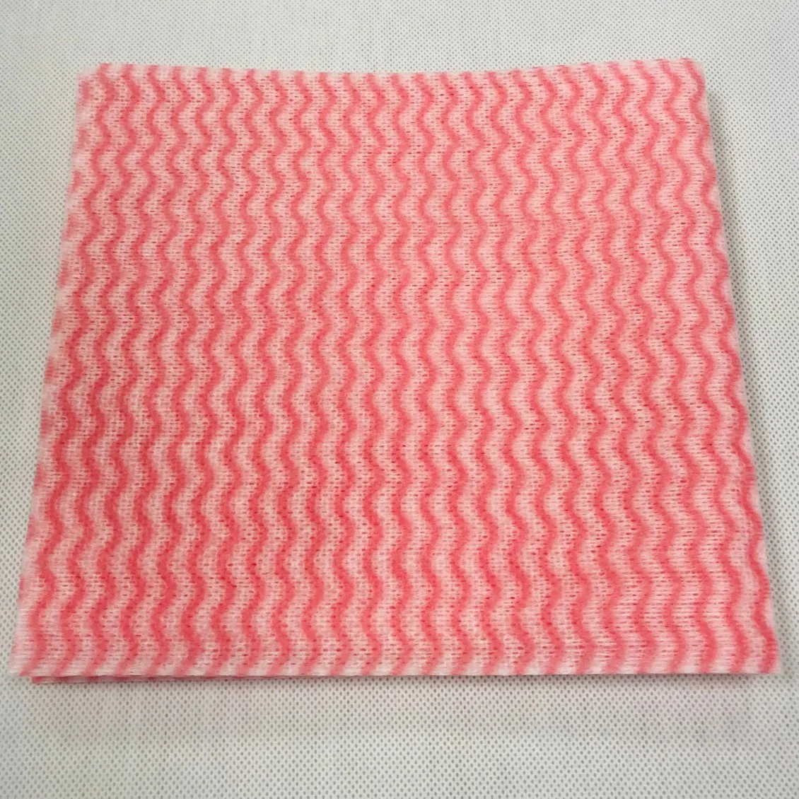 Printed Disposable Kitchen Clean Dish Cloth Spunlace Nonwoven Polyester Viscose Embossed Spunlace Nonwoven Fabric for Wet Wipes