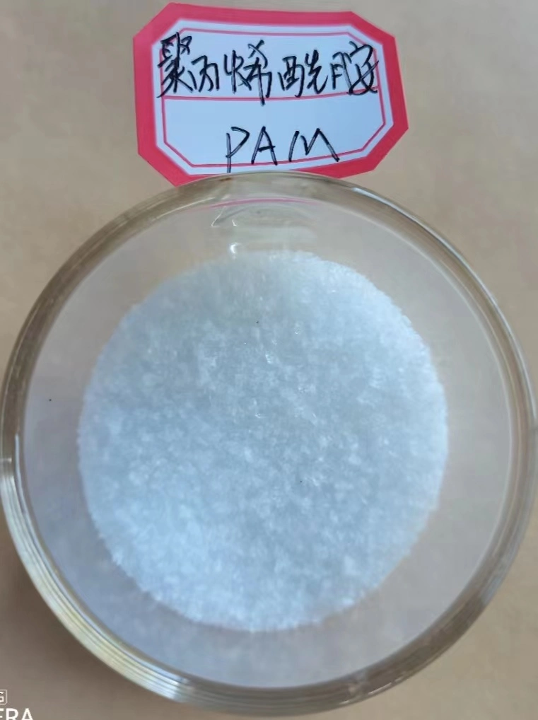 Polyacrylamide cationique anionique cas 9003-05-08 pour le traitement des eaux usées des mines