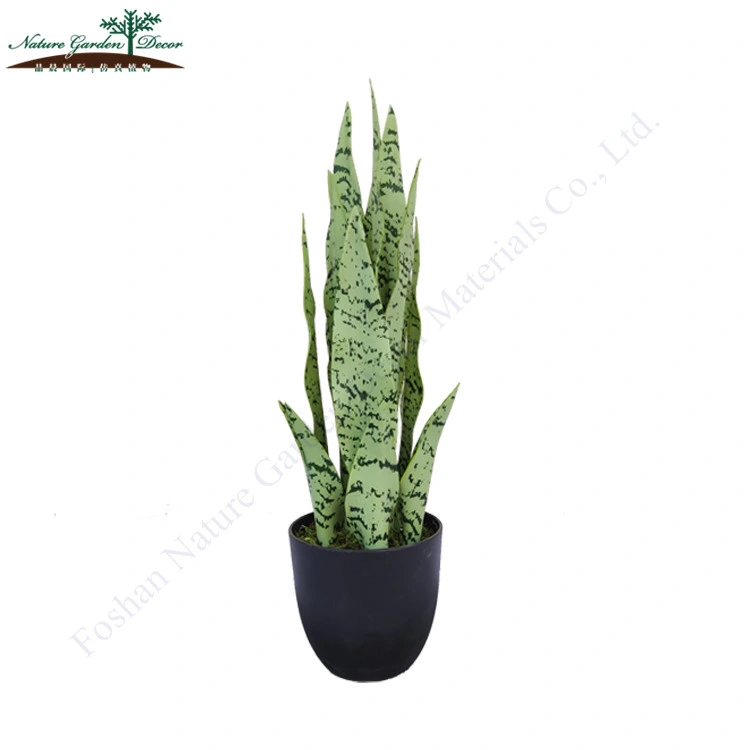 Interior de alta qualidade Sansevieria Laurentii Produtos de beleza, Árvore Artificial Hotel Bonsai