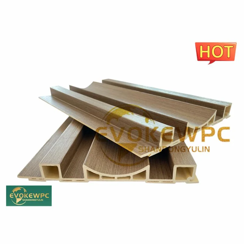 Evoke WPC Composite High quality/High cost performance  Integrated Decorative Moulding Wall Board