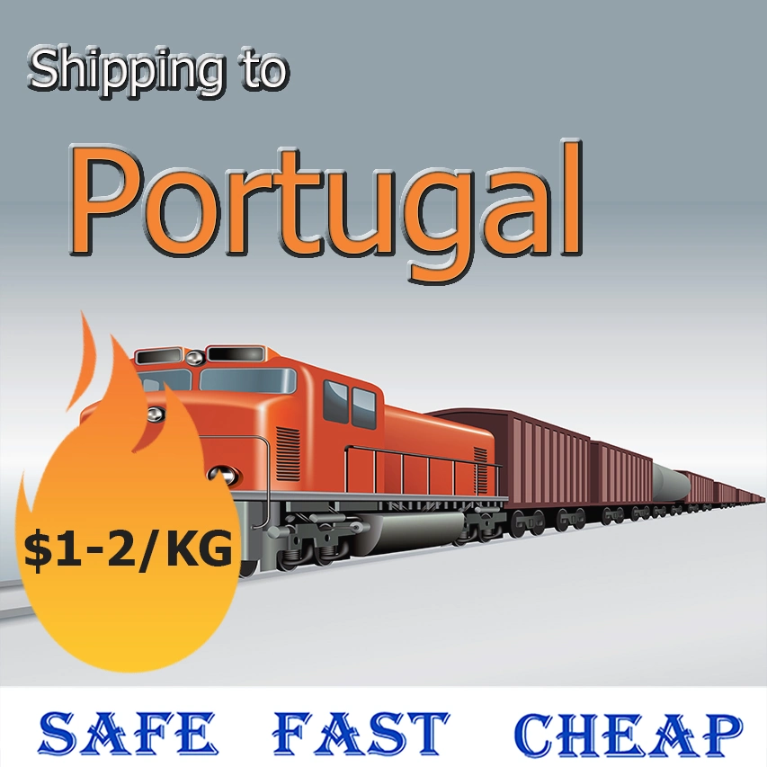 Train de transport de conteneurs en provenance de Chine au Portugal/Pologne/Pays-Bas/l'Italie par transport ferroviaire des marchandises
