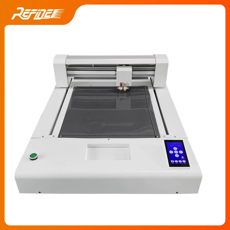 Mini Flatbed Automatic Cut Plotter etiqueta de corte de contorno pegatinas con logotipos Plotter de corte de cama plana