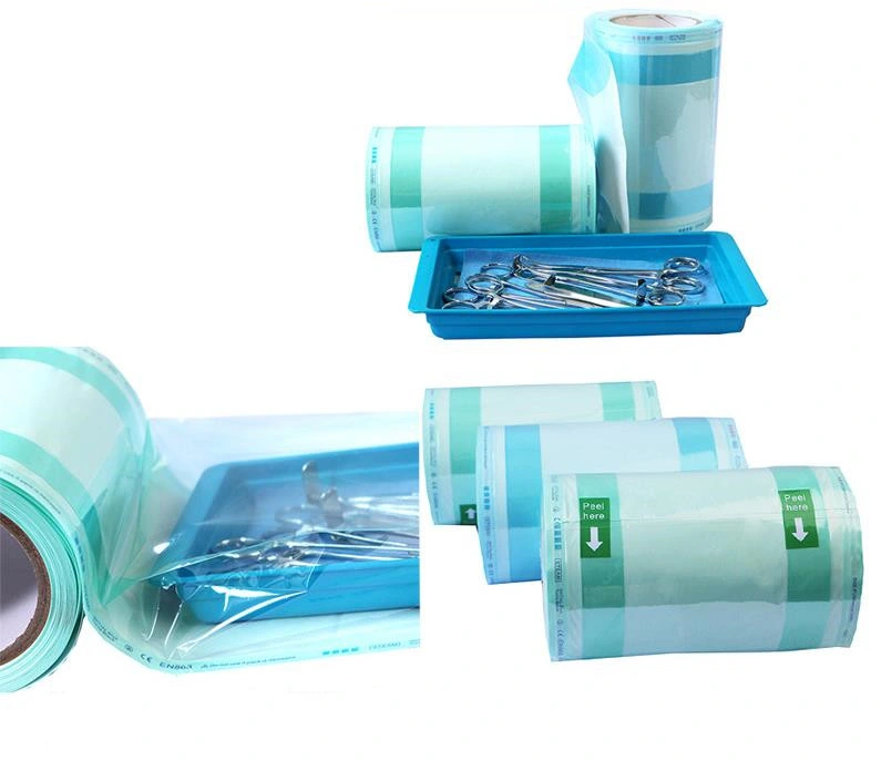 Medical Grade Disposable Dental Sterilization Heat-Sealing Gusseted Reels