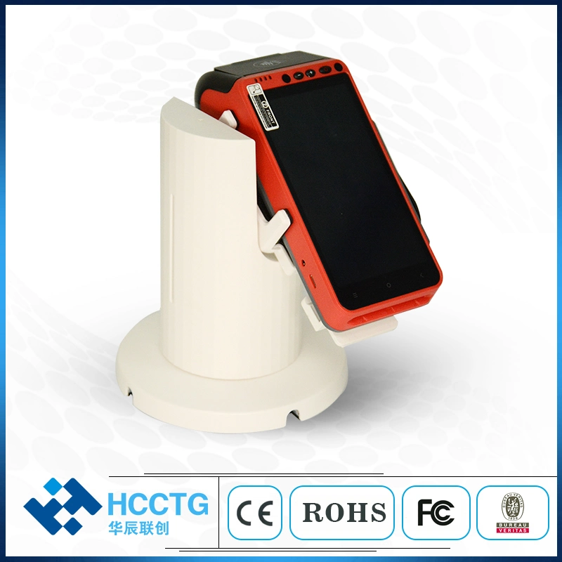 Plastic Payment Terminal Holder Rotatable Swivel POS Machine Display Stand (PS-S02)