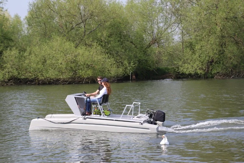 Powerful electric outboard 20HP for electric boats with remoted control