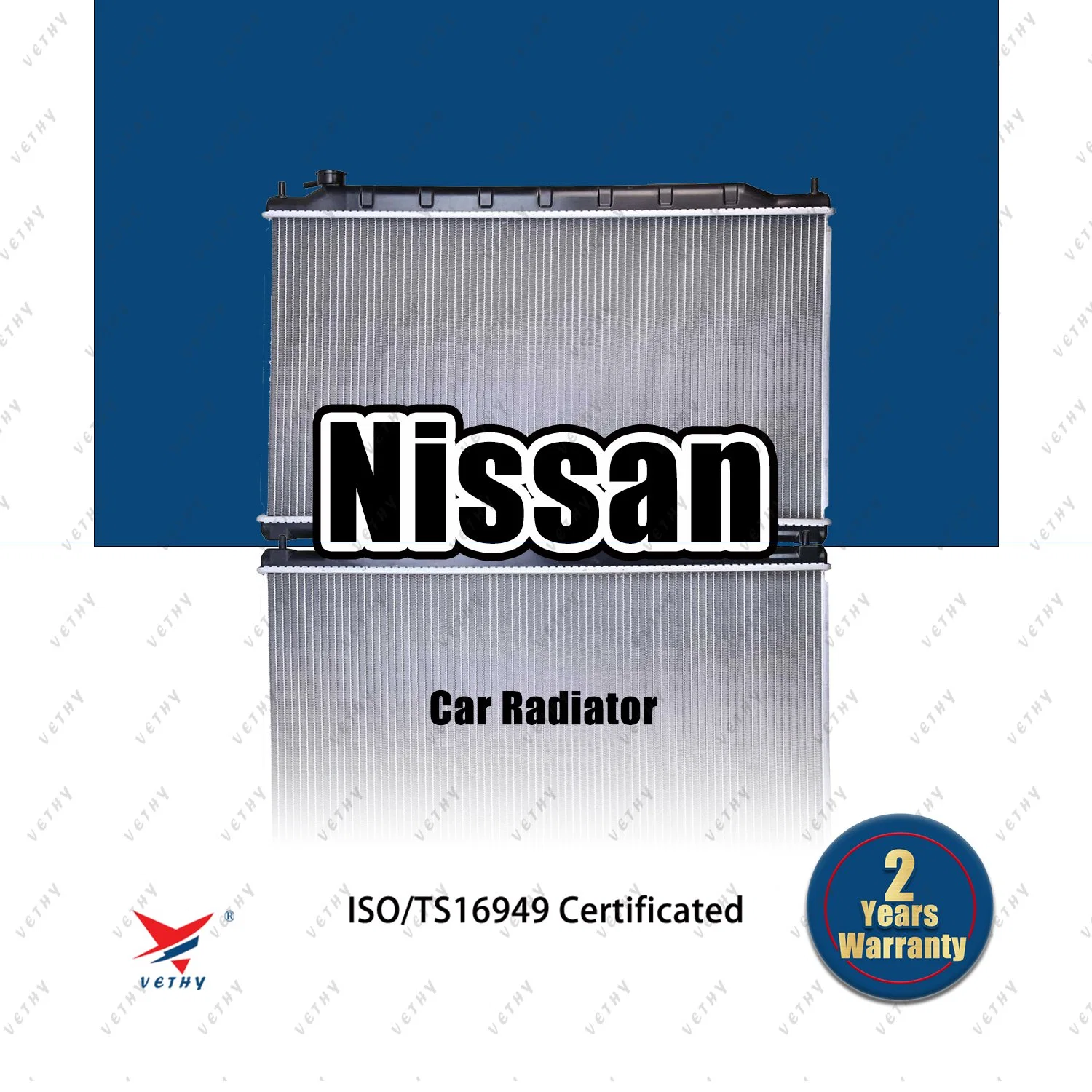 Para Nissan Odyssey Radiators: Construcción de aluminio para la eficiencia