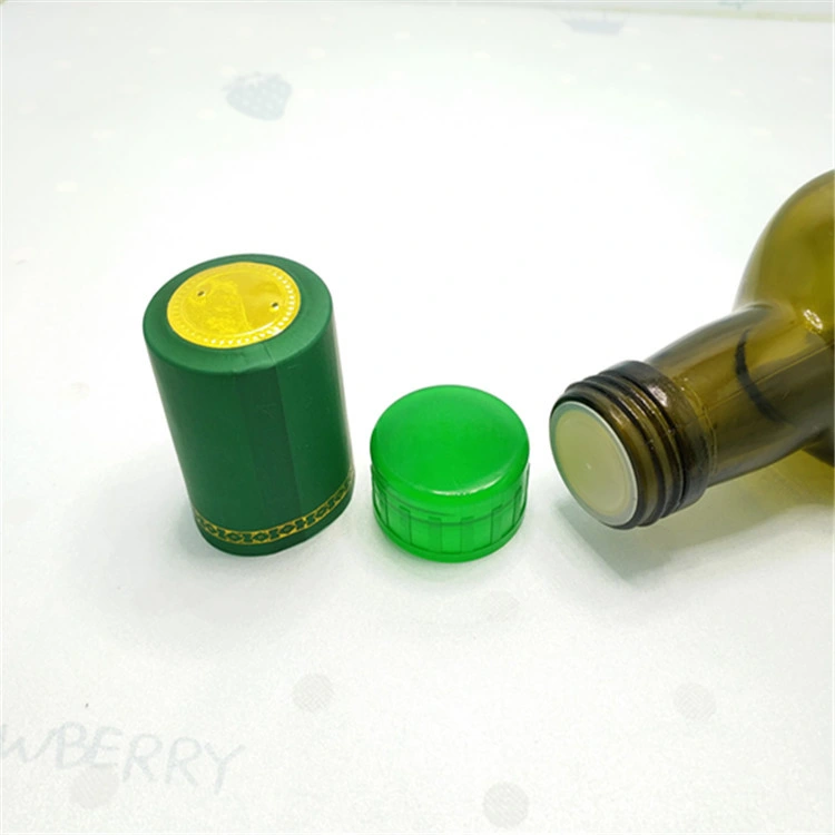 Kitchen Used 500ml Marasca Glass Bottle Olive Oil Bottle Glass with Aluminum Screw Cap and Shrink Wrap