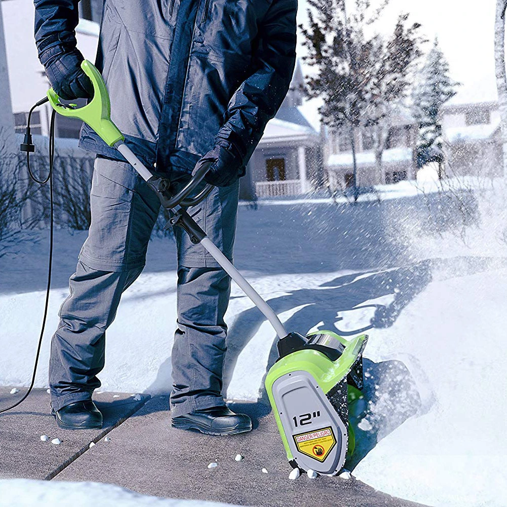 Household Snow Blower, Snow Sweeper, Electric Snow Thrower with Adjustable Handle (EST003)