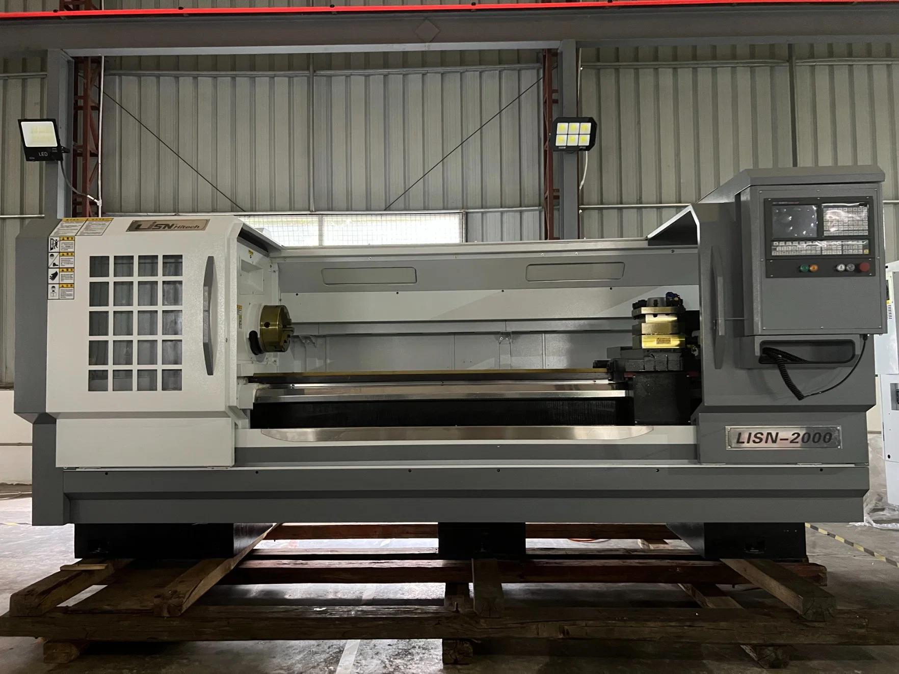 Ck6150 cama de inclinación horizontal de alta estabilidad CNC torneado torno CNC Herramientas de máquina