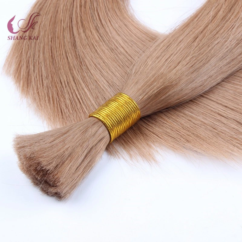 Wholesale/Supplier Bulk Hair Extensions 100% Silky Straight Unprocessed Virgin Indian Hair Bulk