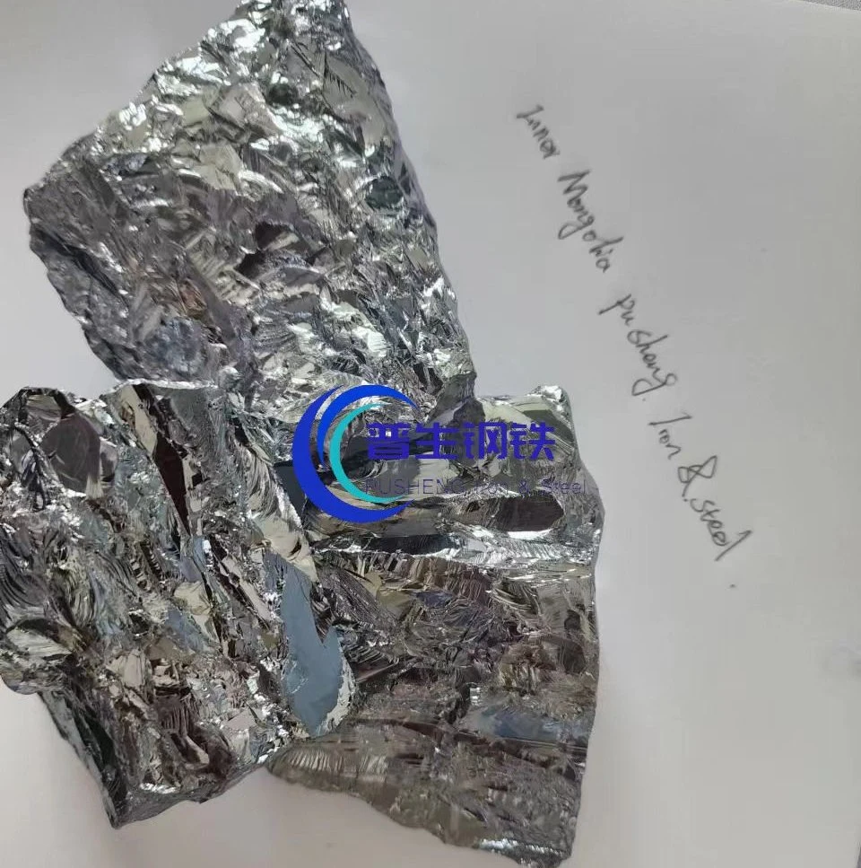 Vender a bajo precio de silicona de alta pureza de polisilicio de metal de 8 pulgadas de alta pureza P único cristal de silicio