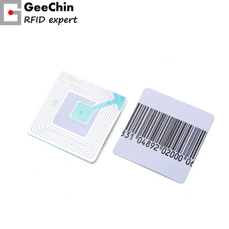 3X3cm, 3X4cm, 4X4cm Super Sensitive Retail Shop Adhesive Barcode EAS Soft Labels