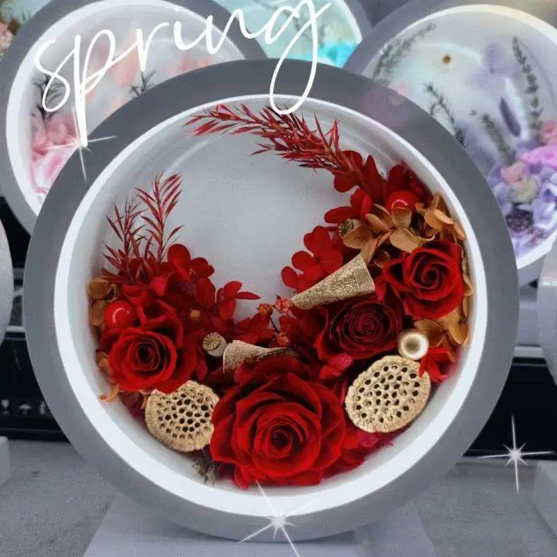 Home Decoration with Best Fake Flowers Red Rose Artificial Rose Flower Modern Bedroom Living Room Desk Decorations