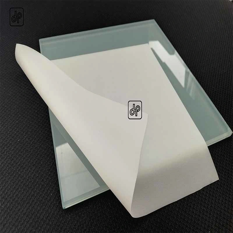 0.38mm Milky White Translucent, Semi Transparent Color PVB Film for Laminated Glass