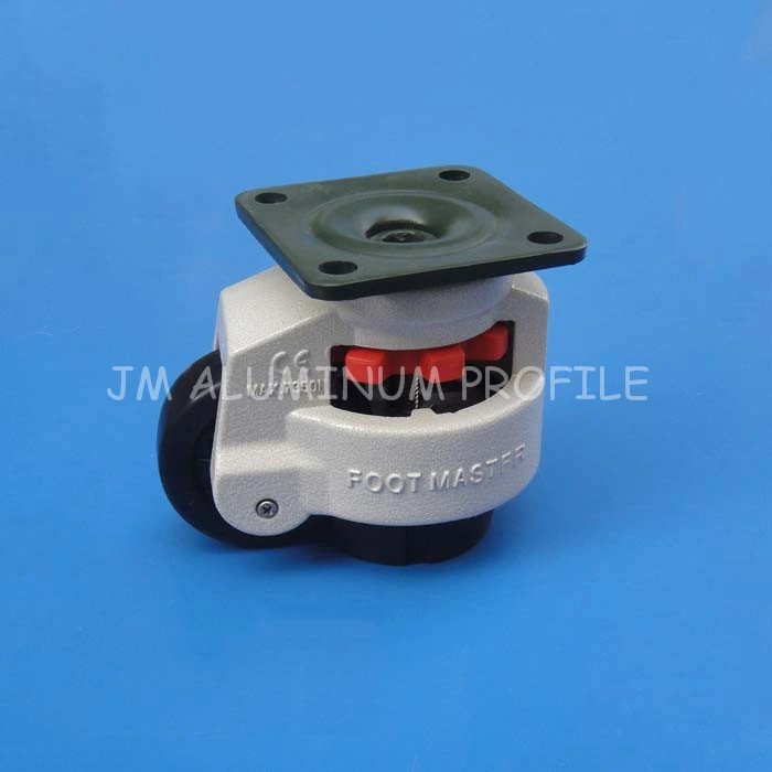 Aluminum Support Gd-40f Footmaster Caster Wheels for Aluminum Profile Products