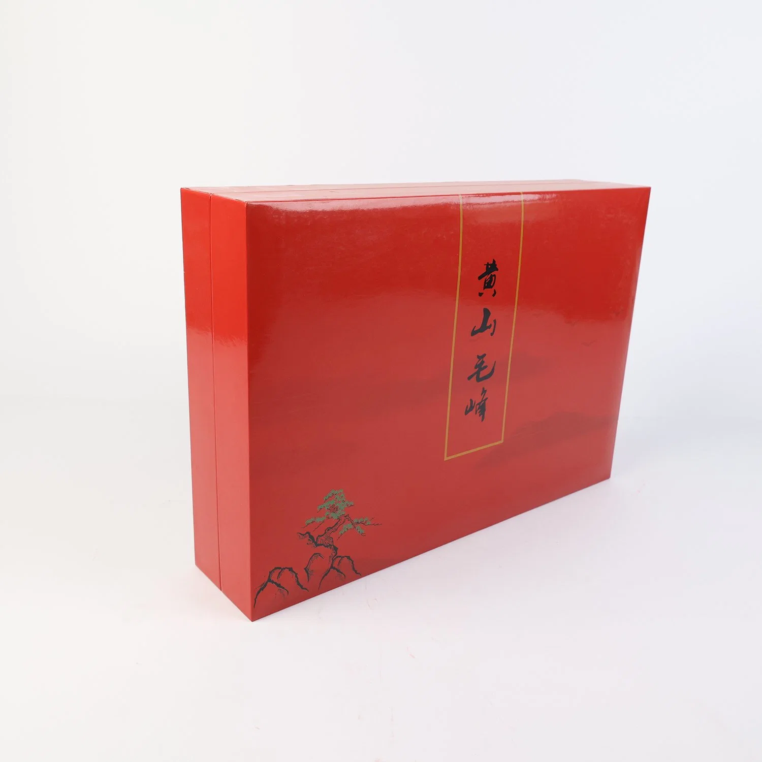 4c Art Paper Gold Stamping Chinese Tea Paper Packaging Box with Mylh-23085