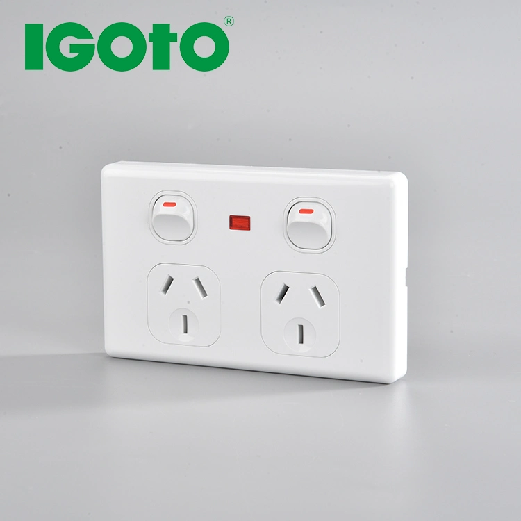 SAA High quality/High cost performance Australia PC Power Socket Gpo 250 10A Wall Socket Outlet Powerpoints