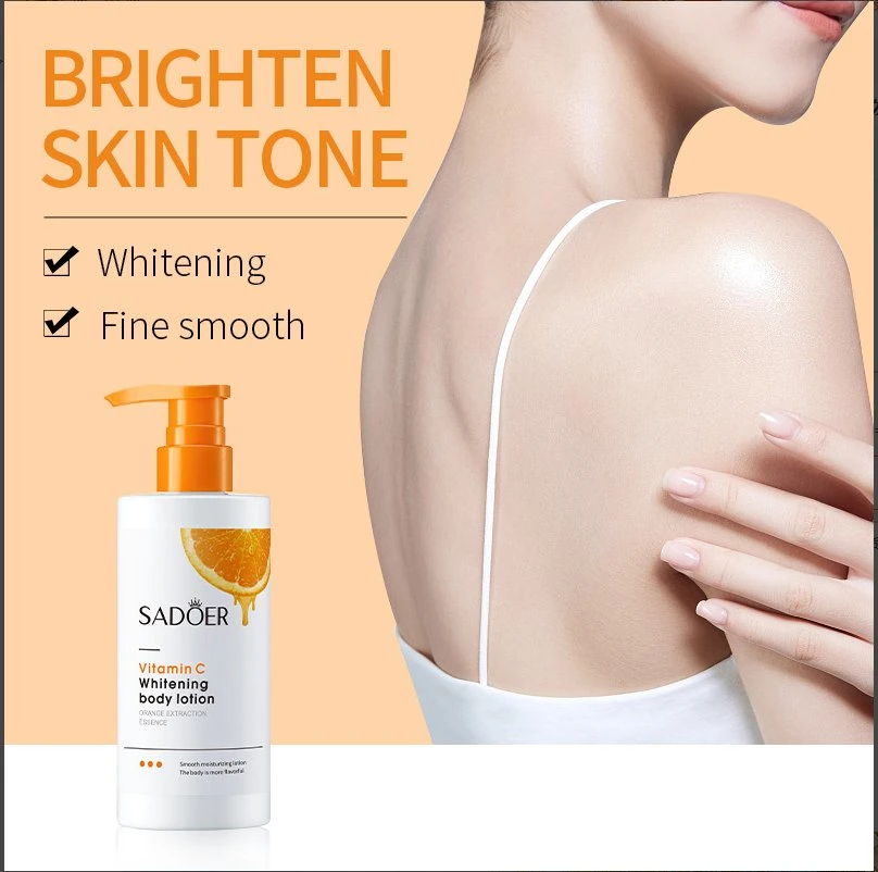 Vitamin C Body Lotion for Moisturizing, Hydrating and Moisturizing Skin.