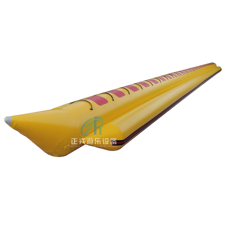 Water Toy PVC Hypalon Rubber Inflatable Banana Boat Towables Water Games Banana Boat