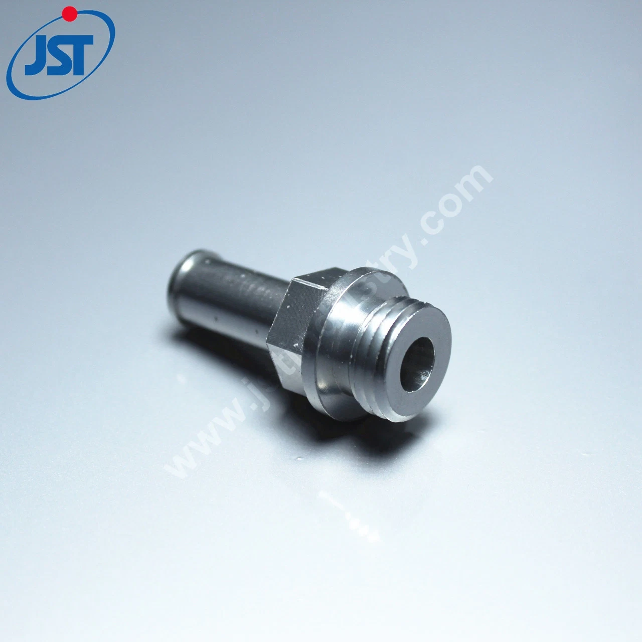 Custom CNC Turned Stainless Steel External Thread Fitting Connector Cantilever Pin