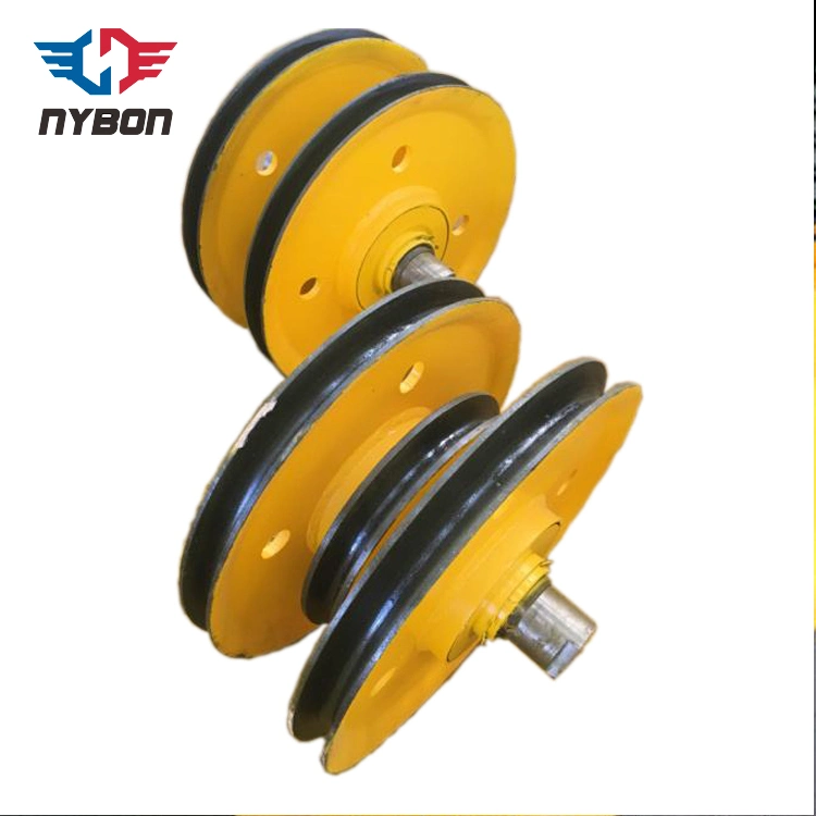 Double Sheave Snatch Block Wire Rope Pulley Block