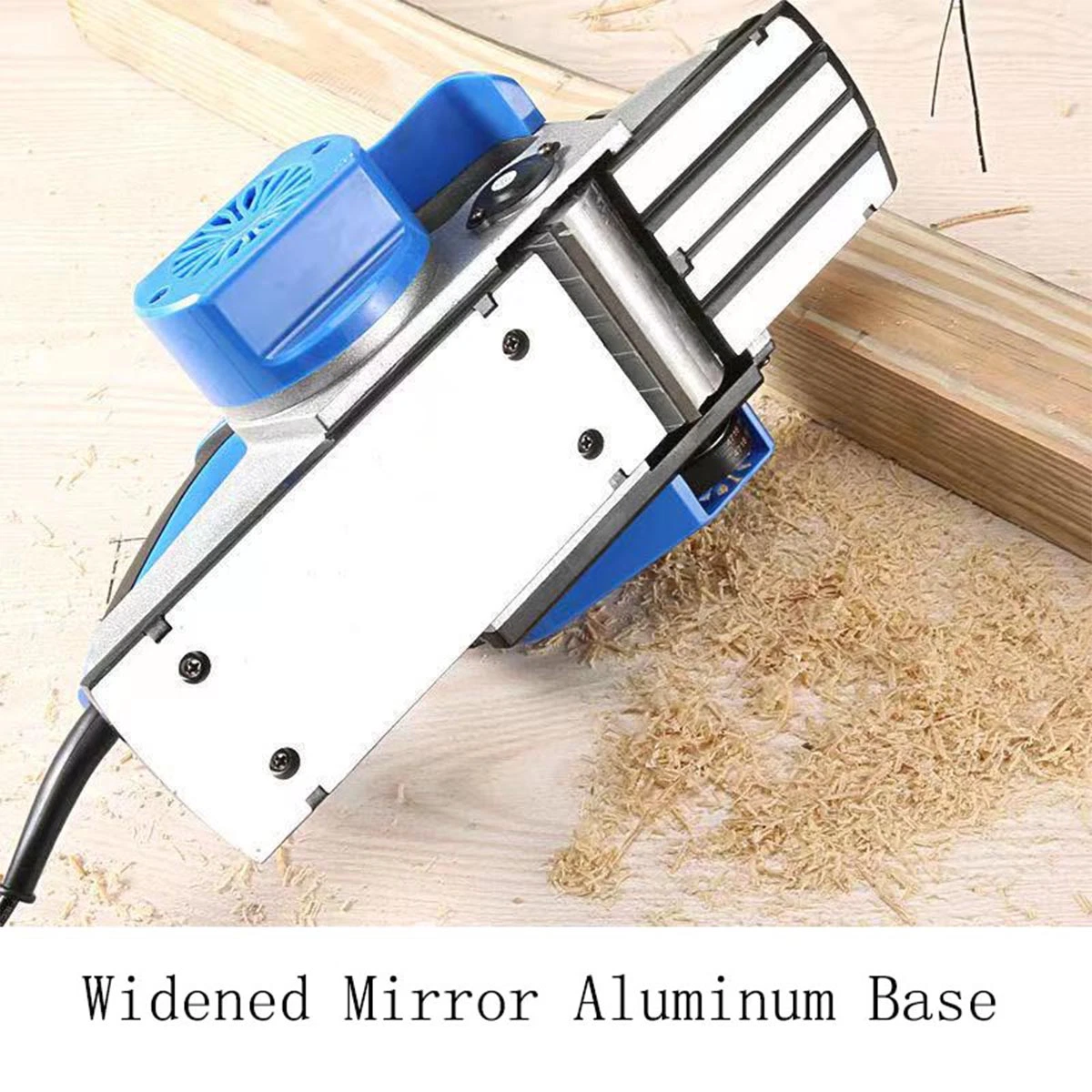 Mirror Polishing Aluminum Housing Portable Woode Cutting Machine Electric Planer with Handle