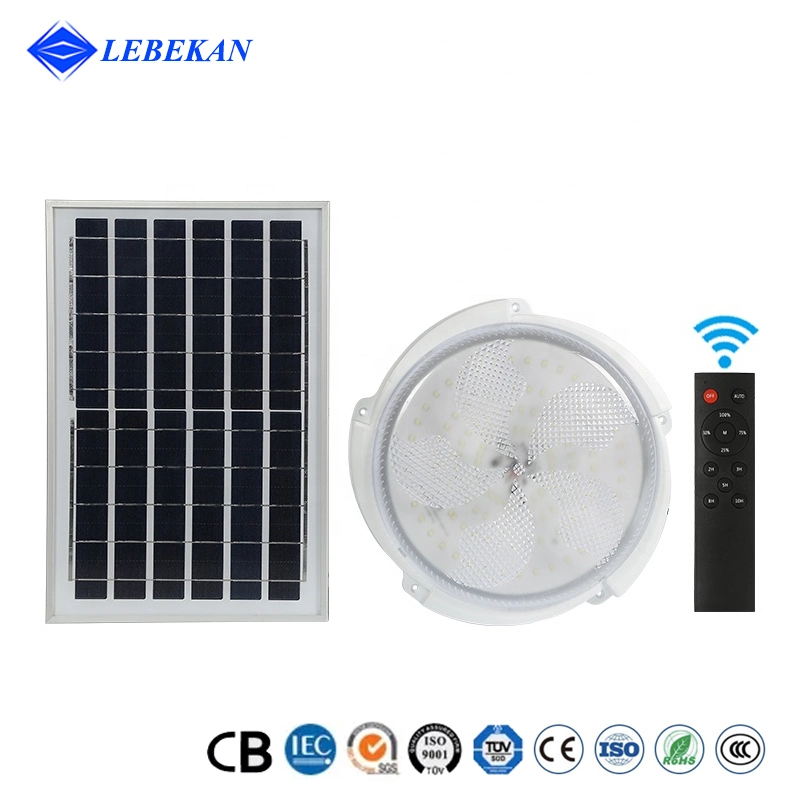 Sun Powered 60W 100W Interior Ceiling Lighting Decorative LED Indoor Solar Lights