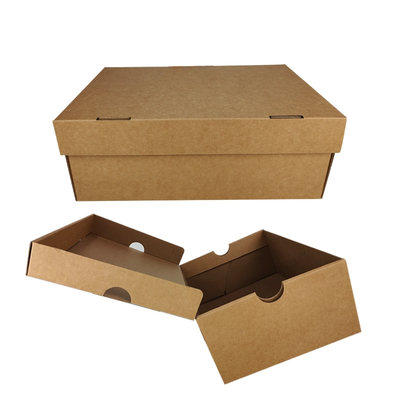 Benutzerdefinierte Logo Wellpappe Papierkleidung / Schuh / Kosmetik / Maschine Mailing Versand Geschenkverpackung Verpackung Karton Box