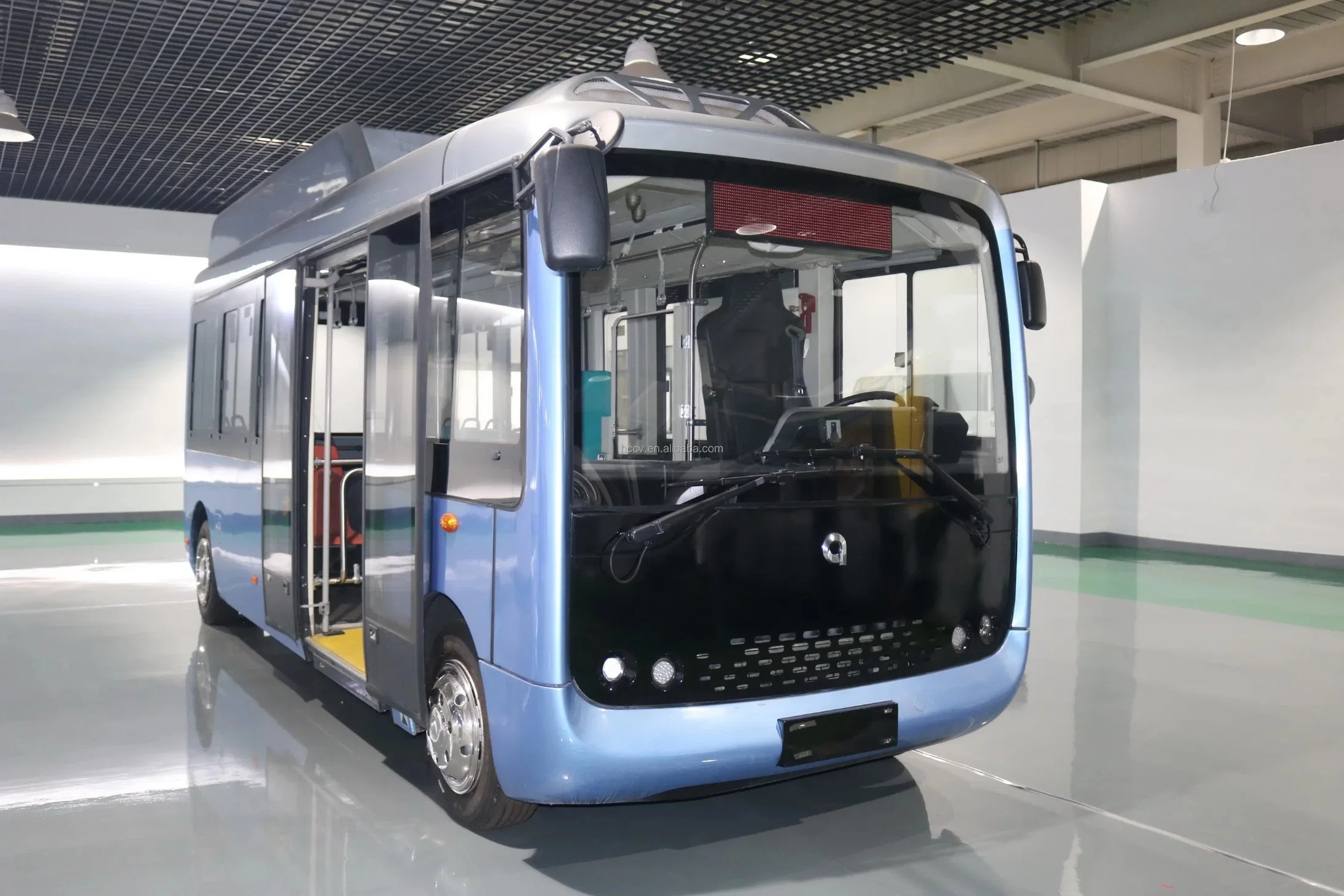 The Advanced Public Transportation by Smart Hydrogen Powered Bus, Lasts Longer Than Traditional Diesel Buses