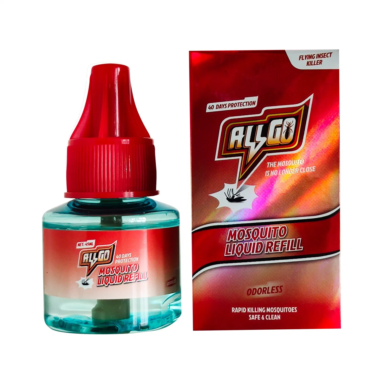 Allgo or OEM 45ml Prallethrin Pyrethroids Mosquito Liquid Kill Mosquito in Silence