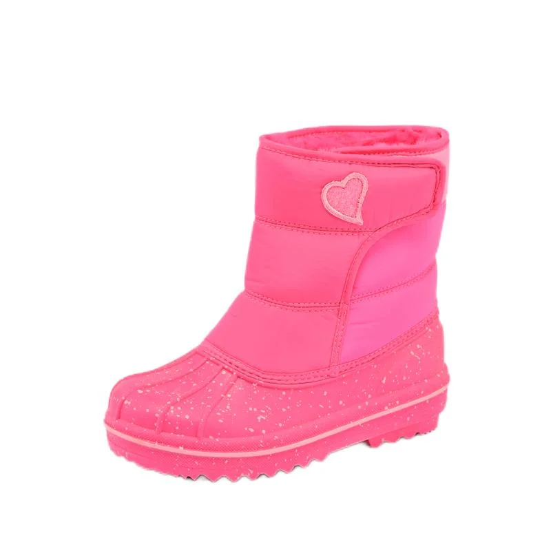 Girls Snow Boots babies Outdoor Warm Shoes Waterproof