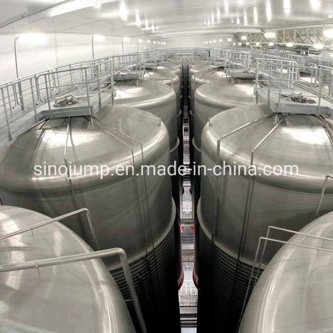 500-50000L SUS Fermentation Tank with Cooking Jacket