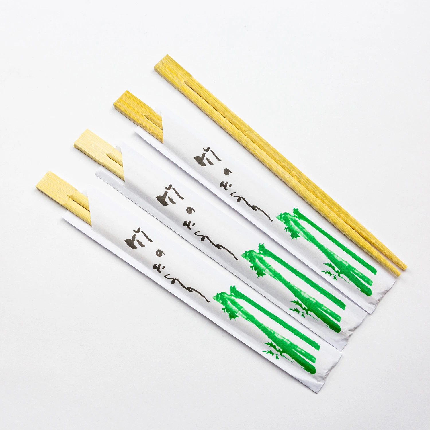 Factory Bamboo Disposable Carbonized Chopsticks for Sushi