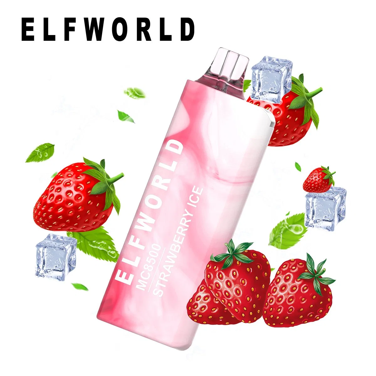 New Disposable Vape Elfworld 8500 Puff Rechargeable E Cigarette Elf Lost Vape Disposable Vaporizer Big Bang Mode Electronic Cigarette Starter Kits Wholesale