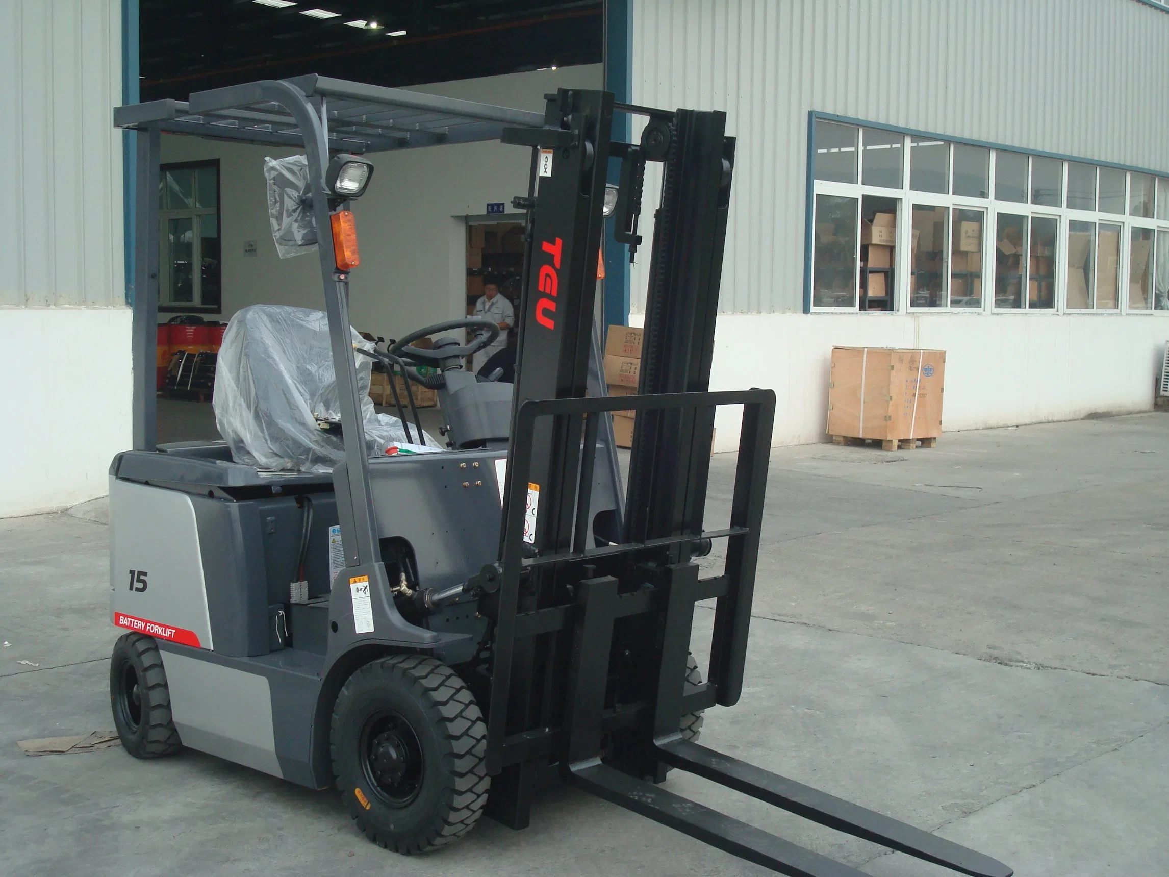 1.5ton Electric Forklift, Battery, AC Motor