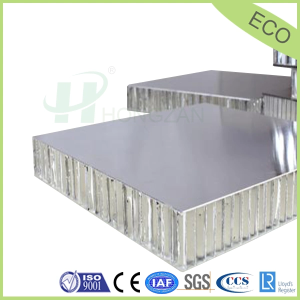 6-30mm Sliver Color Aluminum Honeycomb Panel for Curtain Wall