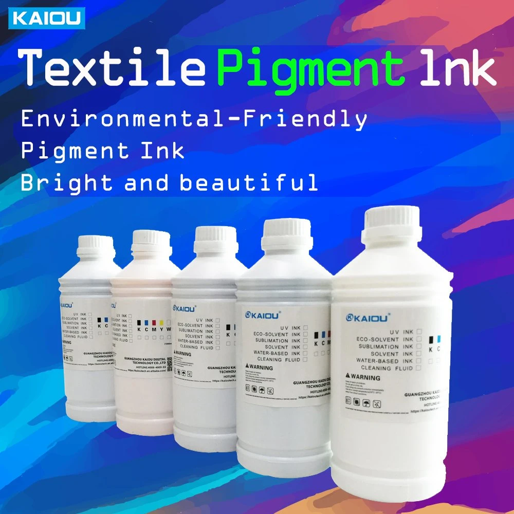 Factory High Precision High Quality Pigment Inks Cmykw for All Kind of Dtf Printing Solution